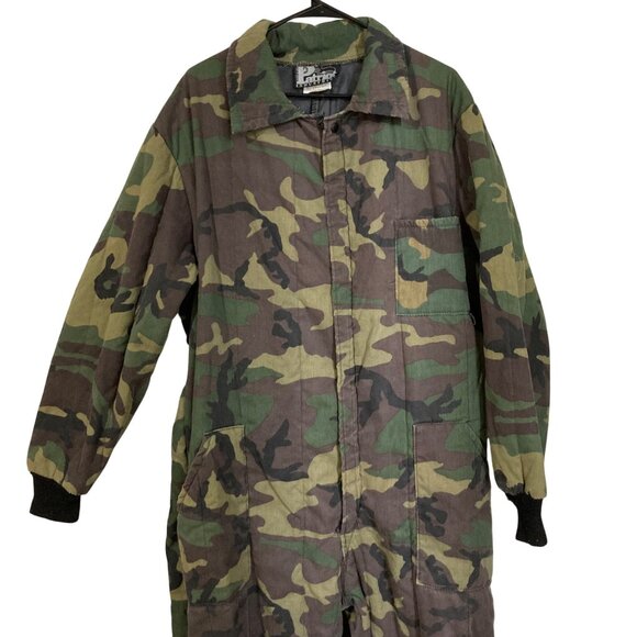 Patriot Industries Camo Insulated Coveralls Sz XL Hunt Hip Hop Streetwear - Picture 5 of 8